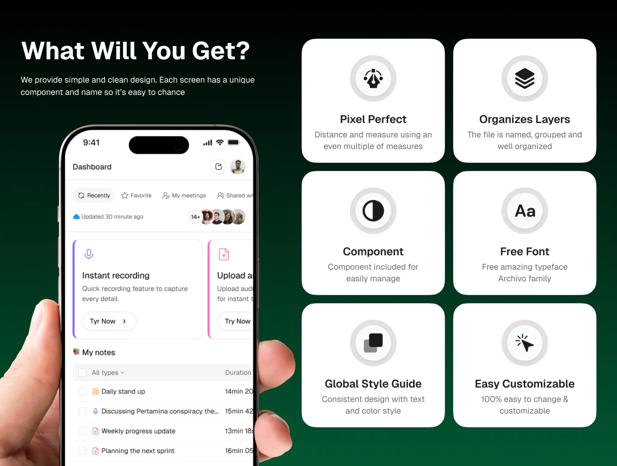 What Will You Get features preview