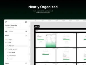 Thumb Neatly Organized layers and auto layout preview
