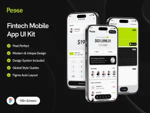 Pesse - Fintech UI-Kit
