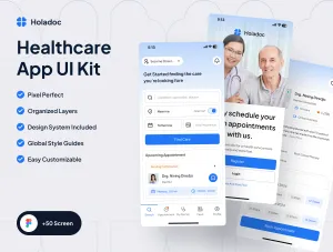 Holadoc - Healthcare UI-Kit